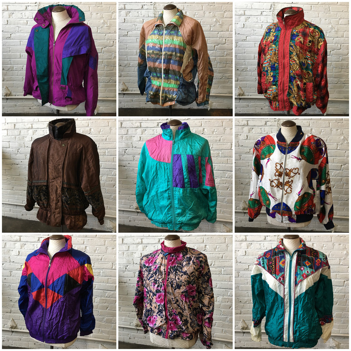 Vintage & modern crazy jacket (hiphop, track, windbreaker) By the